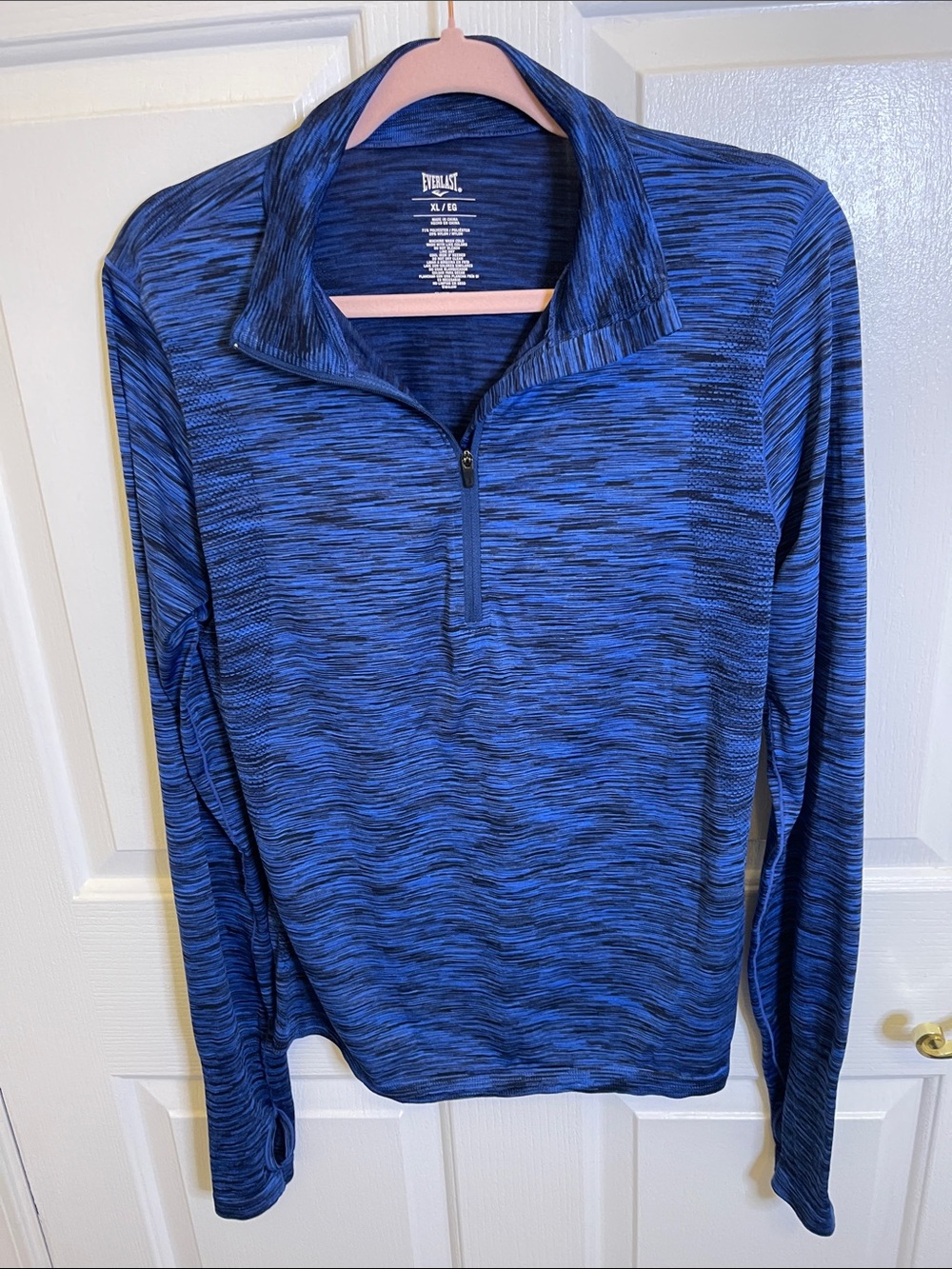 Everlast Authentic   Navy and Black Performance Athletic Shirt